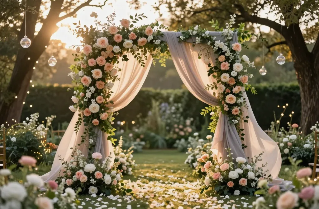 Viral 10 Romantic Garden Wedding Decor Ideas for a Fairytale Setting